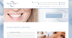 Desktop Screenshot of dentinet.es